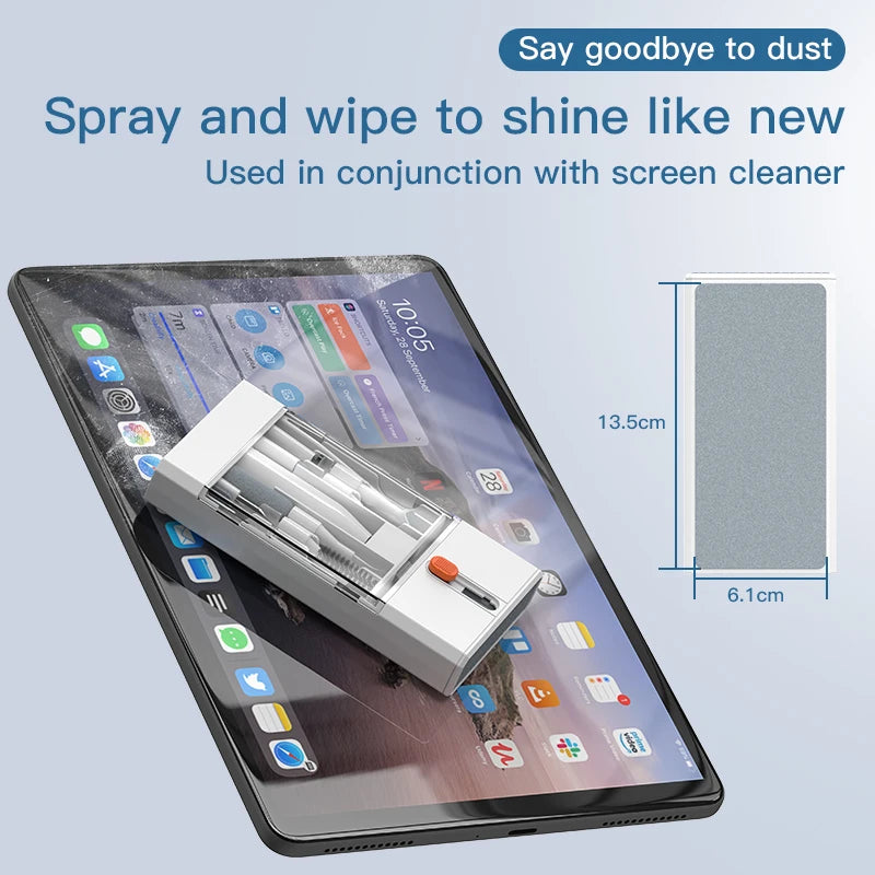 22 in 1 Cleaning Kit Keyboard, Brush, Bluetooth Earphones, Cleaning Pen, Earbuds, Phones, Laptop