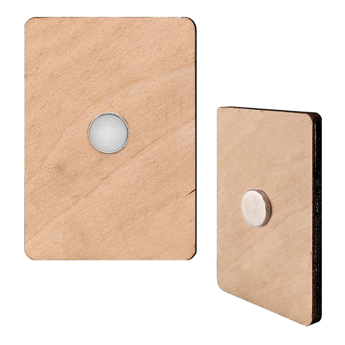 Happy Birthday Decorative Wooden Magnets Set of 6 by G. Debrekht - Family Love Decor - 8090035G-S6-3